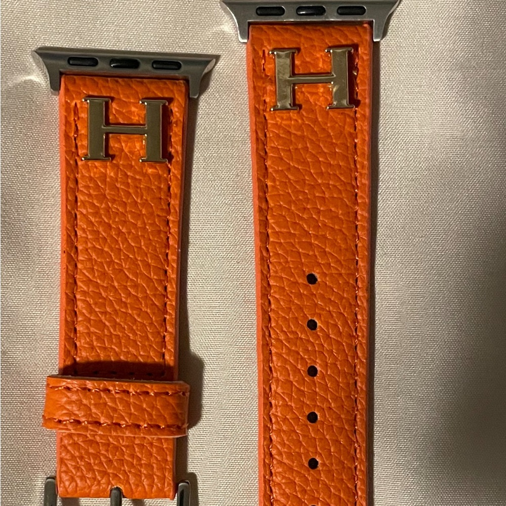 Designer APPLE watch band H size 38/41